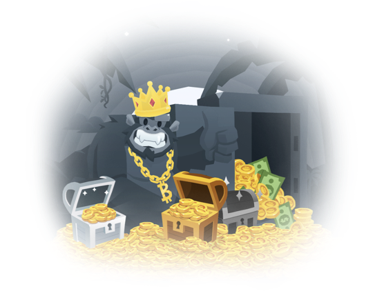 bitkong bitcoin game bonus free money chest monkey corona